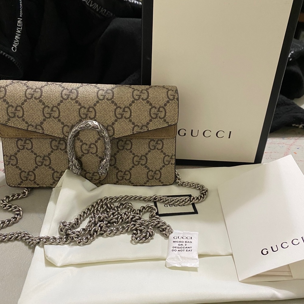Gucci Dionysus Supreme Mini Bag
